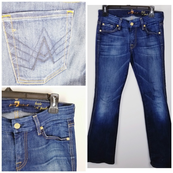 7 For All Mankind Denim - 7 for all mankind Lexie A pocket jeans 27 petite